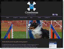 Tablet Screenshot of crossbonesdog.com